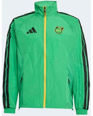 adidas Jamaica X Bob Marley Home Anthem Jacket - Green