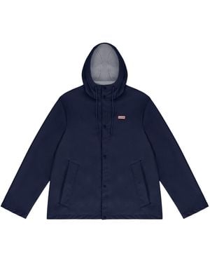 HUNTER Izzy Hooded Jacket - Blue