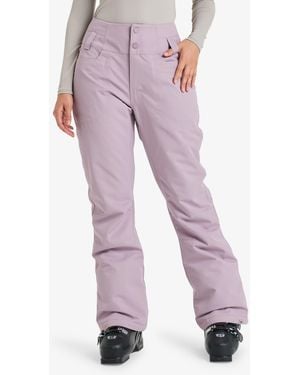 Roxy Diversion High Waisted Ski Trousers - Pink