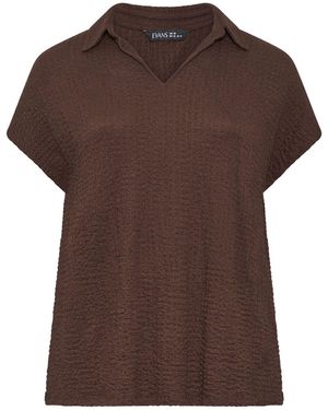 Evans Polo Top - Braun