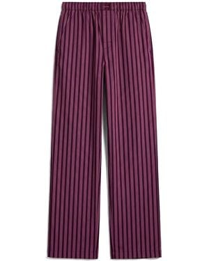 Calvin Klein Cotton Poplin Pyjamas - Purple