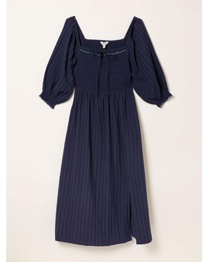FatFace Fatface Amelie Midi Dress - Blue