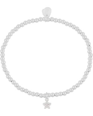 Estella Bartlett Cz Star Sienna Bracelet - White