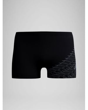 Speedo Medley Logo Aqua Shorts - Black