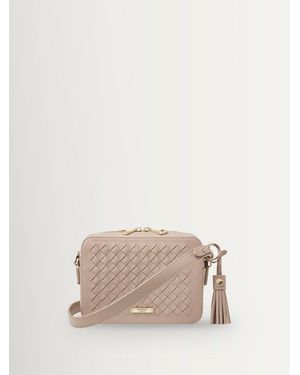aspinaloflondon Aspinal Of London Camera Bag - Natural