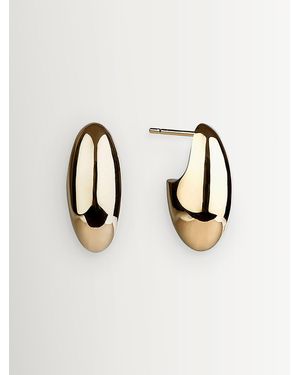 Otiumberg Vermeil Small Pebble Earrings - Natural
