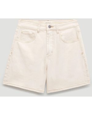 Hush Essential Denim-Shorts - Natur