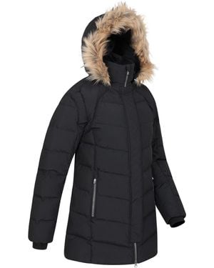 Mountain Warehouse Isla Ii Water Resistant Down Jacket - Blue
