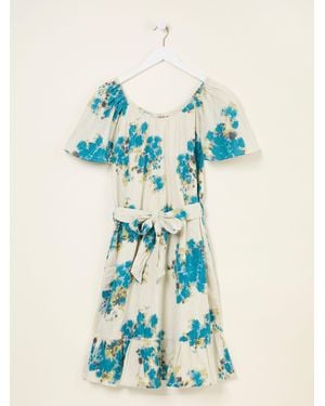 FatFace Fatface Benny Dress - Blue