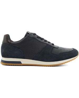 Dune Wide Fit Trusting Sneakers - Blue