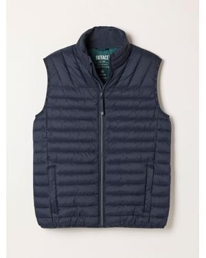FatFace Fatface Dartmouth Lightweight Quilted Gilet - Blue