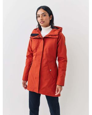 Didriksons Alana Waterproof Coat - Red