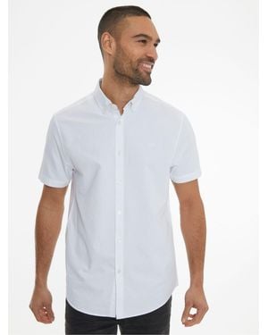 Threadbare Short Sleeve Shirt - White