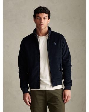 U.S. POLO ASSN. U. Polo Assn U. Polo Assn. Corduroy Harrington Jacket - Blue