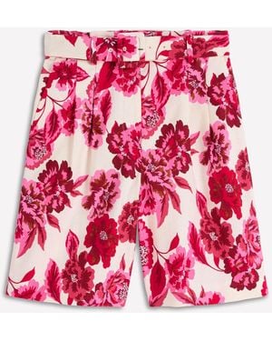 Boden Chelsea Belted Tailored Shorts