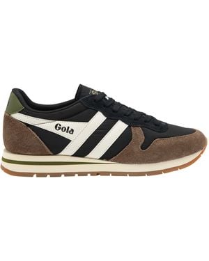 Gola Daytona Chute Lace-Up Trainers - Black