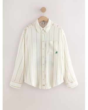 Next Lightweight Long Sleeve Shirt - Natural
