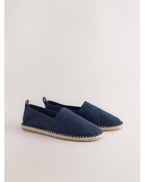Next Fabric Espadrilles - Blau
