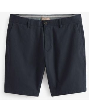 Next Slim Fit Stretch Chinos Shorts - Blue