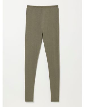 FatFace Meribel Khaki Leggings - Green