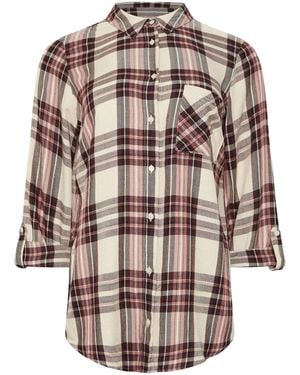 M&CO. Check Shirt - Brown
