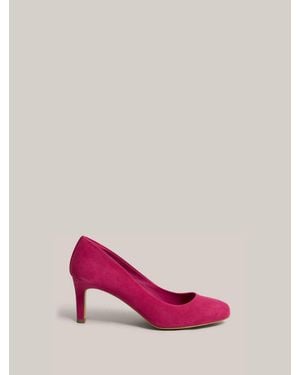 Hobbs Lizzie Court Shoes - Pink