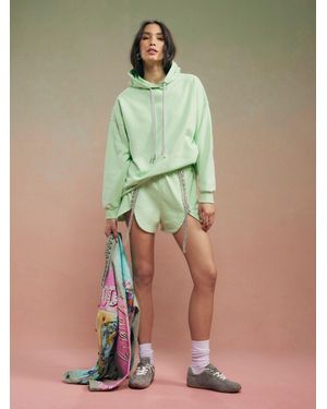 River Island Year Zero Embellished Shorts - Green