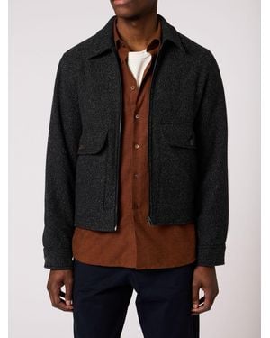 Paul Smith Paul Smith Wool Blend Harrington Jacket - Black