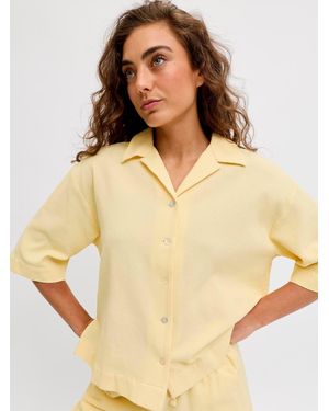 JJXX Waffle Co-Ord Set - Natural