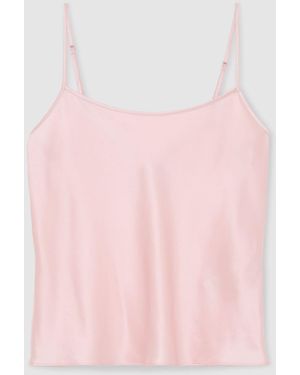 Reiss Silk Cami Top - Pink