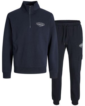 Jack & Jones Sweatshirt And Jogger Coord Set - Blue