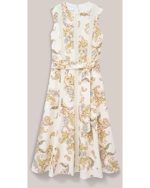 Hobbs Uma Dress - Natural
