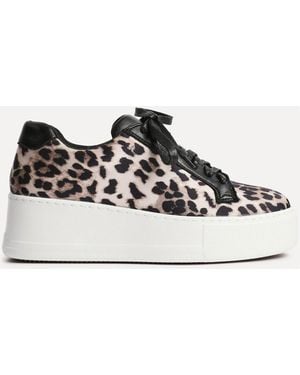 Linzi Twyla Platform Sneakers - White