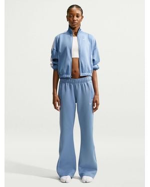 Nike Work Sportswear Windrunner Mid-Rise Slim Knit Joggers - Blue