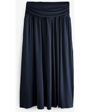 Boden Rosaline Jersey Skirt - Blue