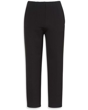 Calvin Klein Darted Ponte Pants - Black