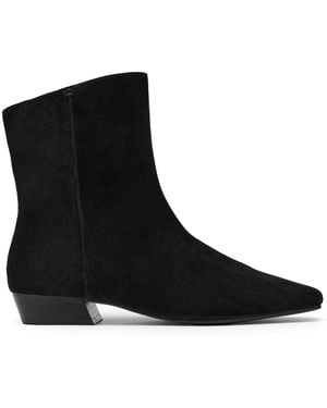 Clarks Kelso Top Suede Boots - Black