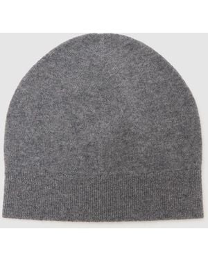 Reiss Mollie 100% Cashmere Beanie - Gray