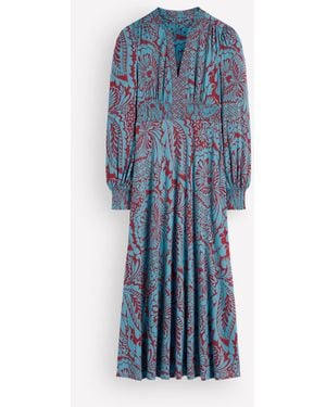Boden Georgia Jersey Midi Dress - Blau