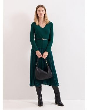 Phase Eight Petite Kai Dress - Green