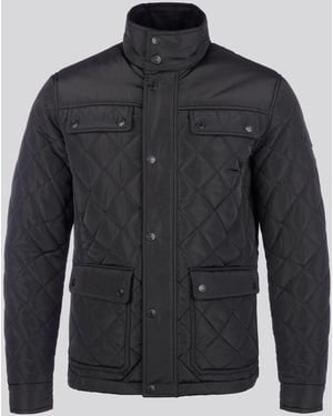 U.S. POLO ASSN. U. Polo Assn U. Polo Assn U. Polo Assn. Diamond Quilted Funnel Jacket - Blue