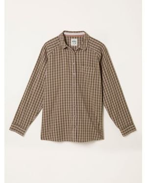 FatFace Fatface Bessie Gingham Shirt - Natural