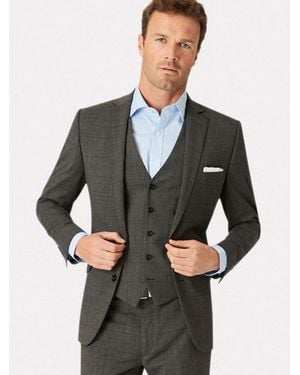 Brook Taverner Cassino Slim Fit Jacket - Gray