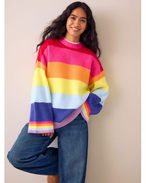 Little Bird by Jools Oliver Stripe Knitted Sweater - Pink