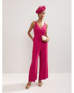 Phase Eight Hetty Jumpsuit - Pink