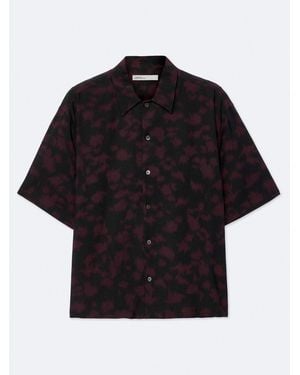 AllSaints Allsaints Leo Short Sleeve Shirt - Black