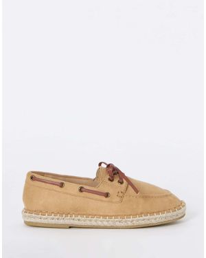 Simply Be Extra Wide Fit Boat Shoe Espadrilles - White