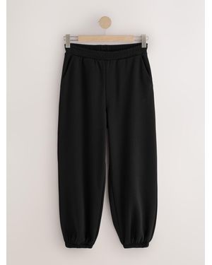 Next Cuffed Balloon Sweatpants - Black