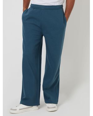 Threadbare Wide Leg Sweatpants - Blue