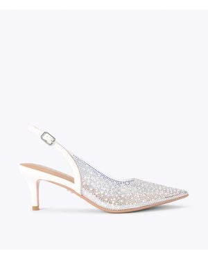 Carvela Kurt Geiger Positano Sling Low Shoes - White